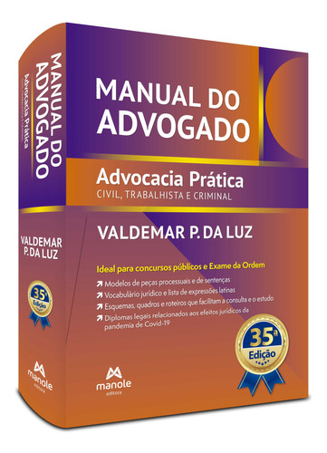 Livro Manual Do Advogado