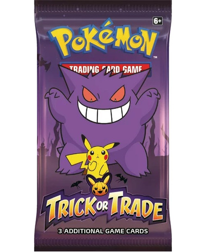 Pokemon Tcg: Trick Or Track X1 Booster Pack Sobre Original