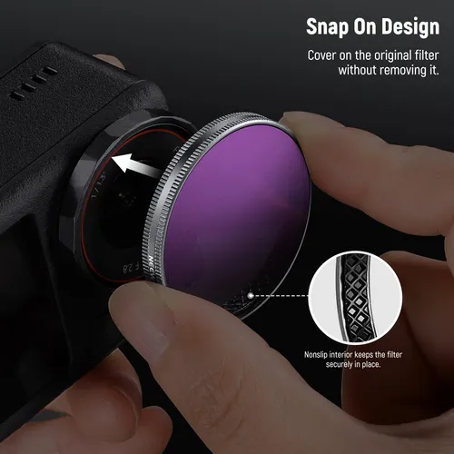 Juego De Filtros Nd Para Dji Osmo Action 3 4 5 Pro 4 Unidade