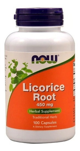 Licorice Root 450mg 100 Capsula