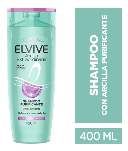 Shampoo  Arcilla Purificante X400ml Elvive