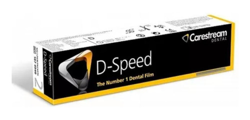 Placas Radiograficas D-speed Carestream  X 100 Odontologia