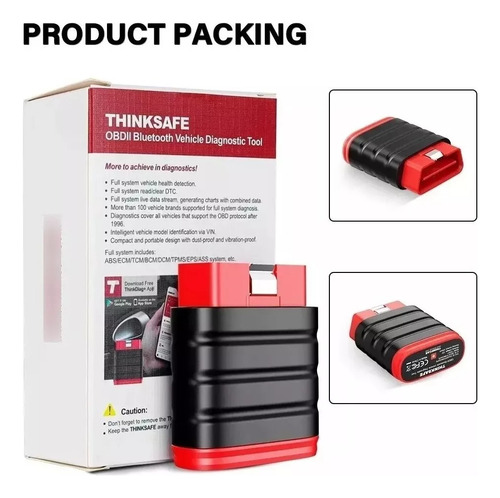 Scanner Launch Thinkcar Obd2 Bluetooth Easydiag Envio Já