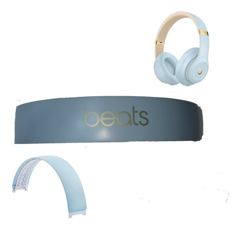 Diadema Refaccion Para Beats Studio 3 Crystal Blue Skyline