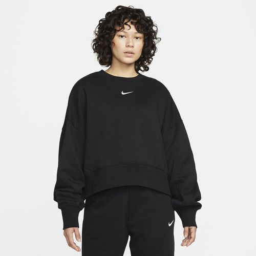 Buzo Para Mujer Nike Sportswear Phoenix Fleece Negro