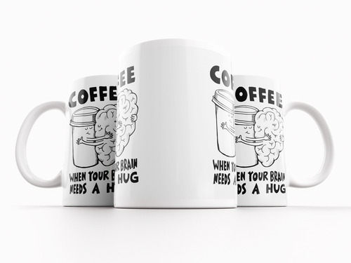 Imagem 5 de 5 de Caneca Cérebro Café