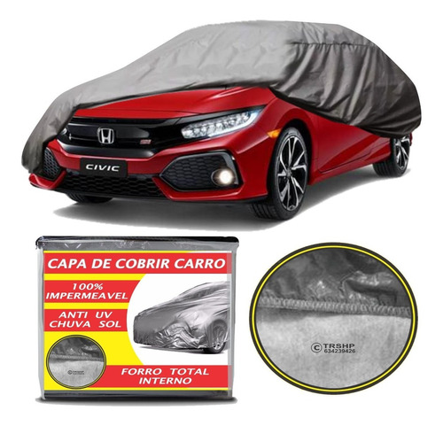 Capa Proteção Cobrir Carro - Honda New Civic Touring 2020 ..