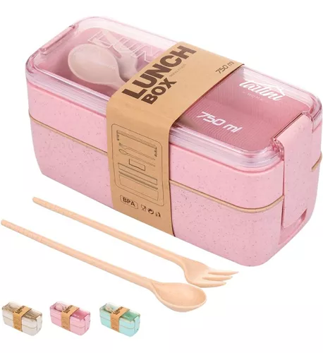 Tupper Lunch, Toperes Para Comida, Toper Para Lunch, Toppers Set, Toppers  Para Comida, Set De 3 Topper Hermetico Contenedor Alimentos Kiseki, Moda de  Mujer