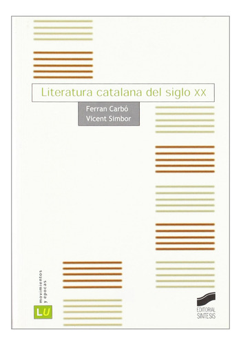 Literatura Catalana Del Siglo Xx