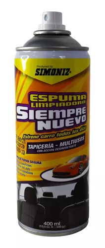 LIMPIADOR TAPICERIA ESPUMA AEROSOL 400 ML SIMONIZ REF 108040