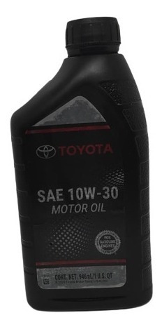 Aceite Motor Toyota 10w30 Mineral 1qt
