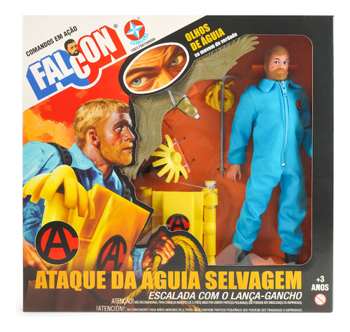 Boneco Ataque Da Águia Selvagem