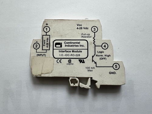 Modulo De Entrada Dc Sensing Idc-ro-028 Continental Industri