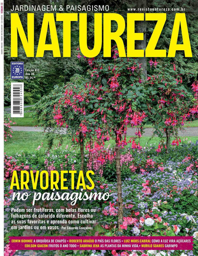 Revista Natureza 413, de a Europa. Editora Europa Ltda., capa mole em português, 2022