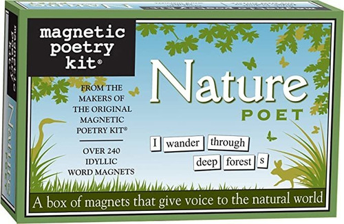 Magnética Poesía - Naturaleza Poeta Kit - Palabras Para Refr