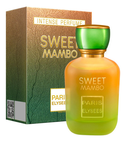 Perfume Lançamento Paris Elysees Sweet Mambo Eau De Toilette 100 Ml Com Borrifador Recarregável Incluso