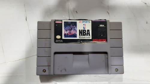 Nba Showdown Para Super Nintendo Snes, Funcionando Perfecta 