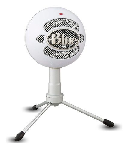 Micrófono Blue Snowball Ice Condensador Cardioide color blanco