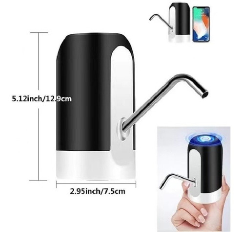 Dispensador Automático De Agua Usb, Bomba Recargable