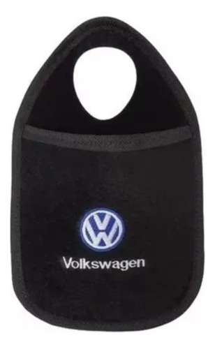 Lixeira Câmbio Automotiva Bordada Logo Volkswagen 