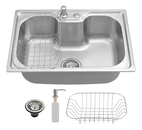 Cuba Gourmet Pia Cozinha Aço Inox Com Acessórios 50x40cm Homefy