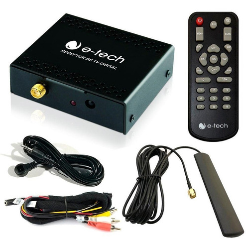 Receptor De Antena Digital Automotivo Slin Hdtv E-tech