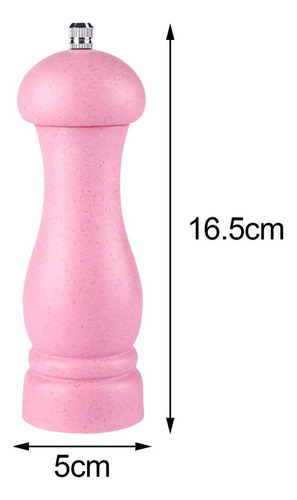 New 3 Molinillo Manual De Pimienta O Sal, Agitador De Rosado