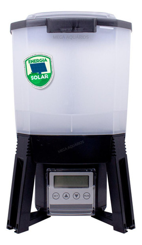 Alimentador Automático Lago Carpas Energia Solar Grech Cff20
