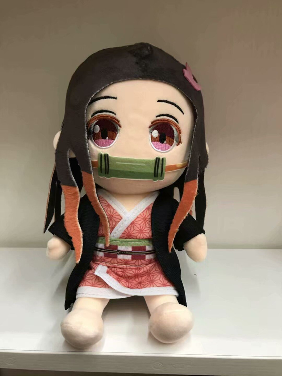 Demon Slayer Kamado Nezuko Muñeco Peluche Juguete 25cm Mercado Libre