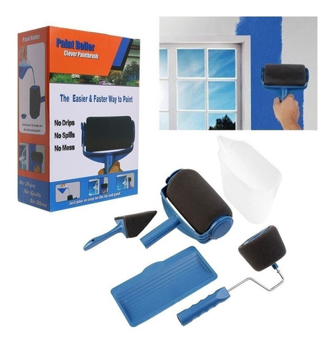 Imagen 4 de 5 de Paint Roller Rodillo Para Pintar Casa Jardin