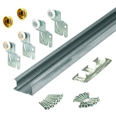 Slide-co 161792 Kit Bi-pass Armario Track (paquete De Hard