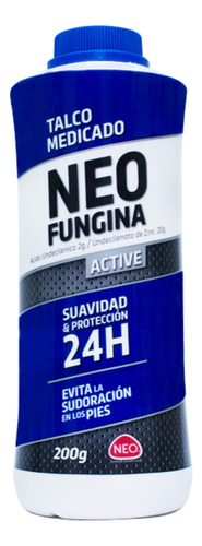 Talco Medicado Neofungina 200gr