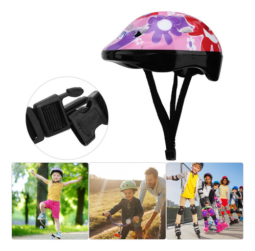 Casco De Bicicleta Infantil Ajustable Safty Multideportivo