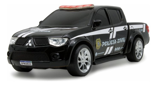L200 Em Miniatura Viatura Polícia Civil Rio Rs
