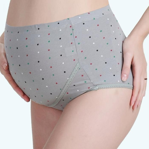 Az. Set De 3 Panti O Pantaletas Maternidad Embarazo Cintura