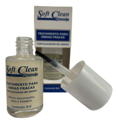 Tratamento Para Unhas Fracas E Fortalece 9ml + 6 Lixas Cor Neutro