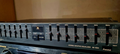 Ecualizador Sansui  Se-1000 Grafico 