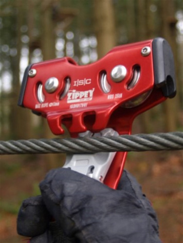 Polea Zippey 25kn Isc Tirolesa Tipo Trac Parque Aventura