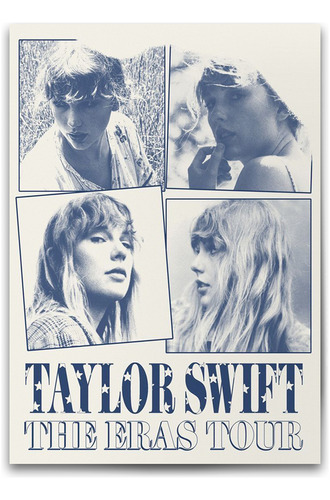 Póster Papel Fotográfico Eras Tour Taylor Swift Cuarto 60x80