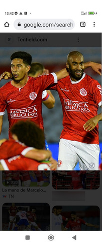 Camiseta Rentistas Matgeort Campeona 2020 Apertura Talle M (Usado)
