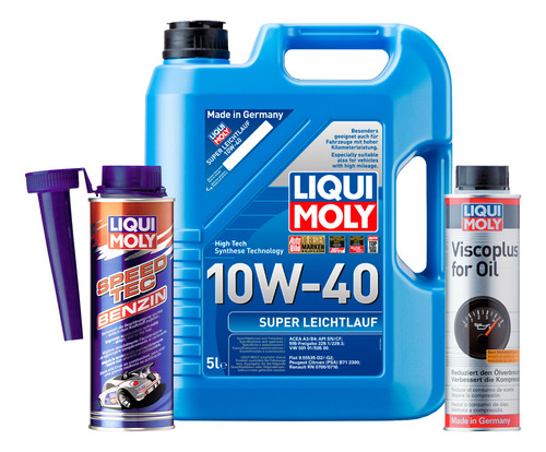 Paq Liqui Moly Super Leichtlauf 10w40 Viscoplus Speed Tec