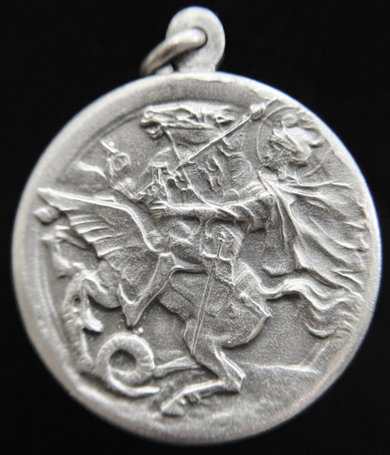 Medalla Lanus. Templo Parroquial San Jorge Consagracion 1980