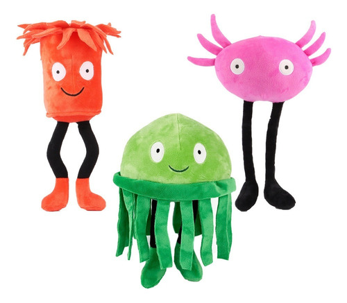 Quality 3pcs Peluche Muñeca Juguete Niños Cumpleaño Regalo