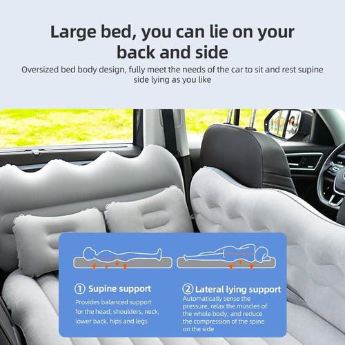 Colchón Inflable Para Coche, Colchoneta De Acampada