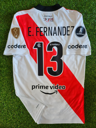Camiseta River Plate Utileria E.fernandez # 13 (Usado)