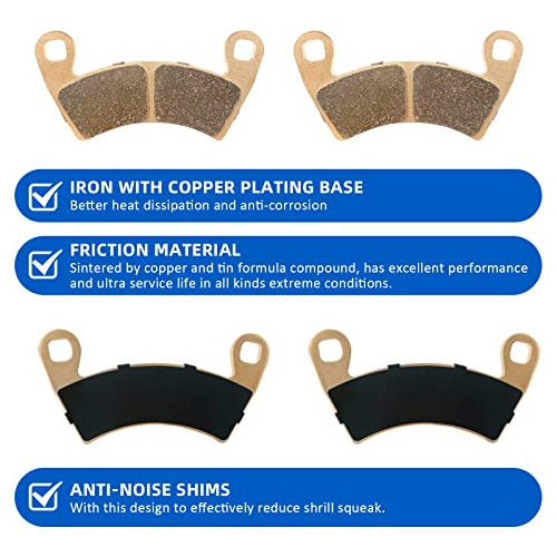 Pastillas De Freno Sinterizadas Para Polaris Rzr Xp 1000 201