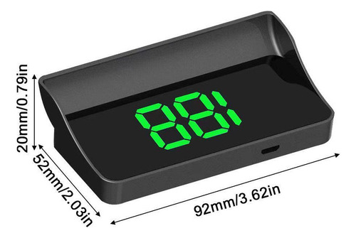 Generic Display Frontal Digital De Velocímetro Gps Usb Para