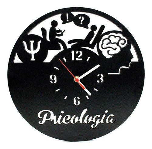 Relógio Decorativo - Psicologia