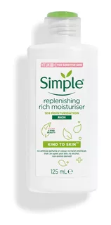 Crema Humectante Facial Simple Replenishing Rich Moisturizer