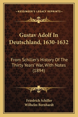 Libro Gustav Adolf In Deutschland, 1630-1632: From Schill...